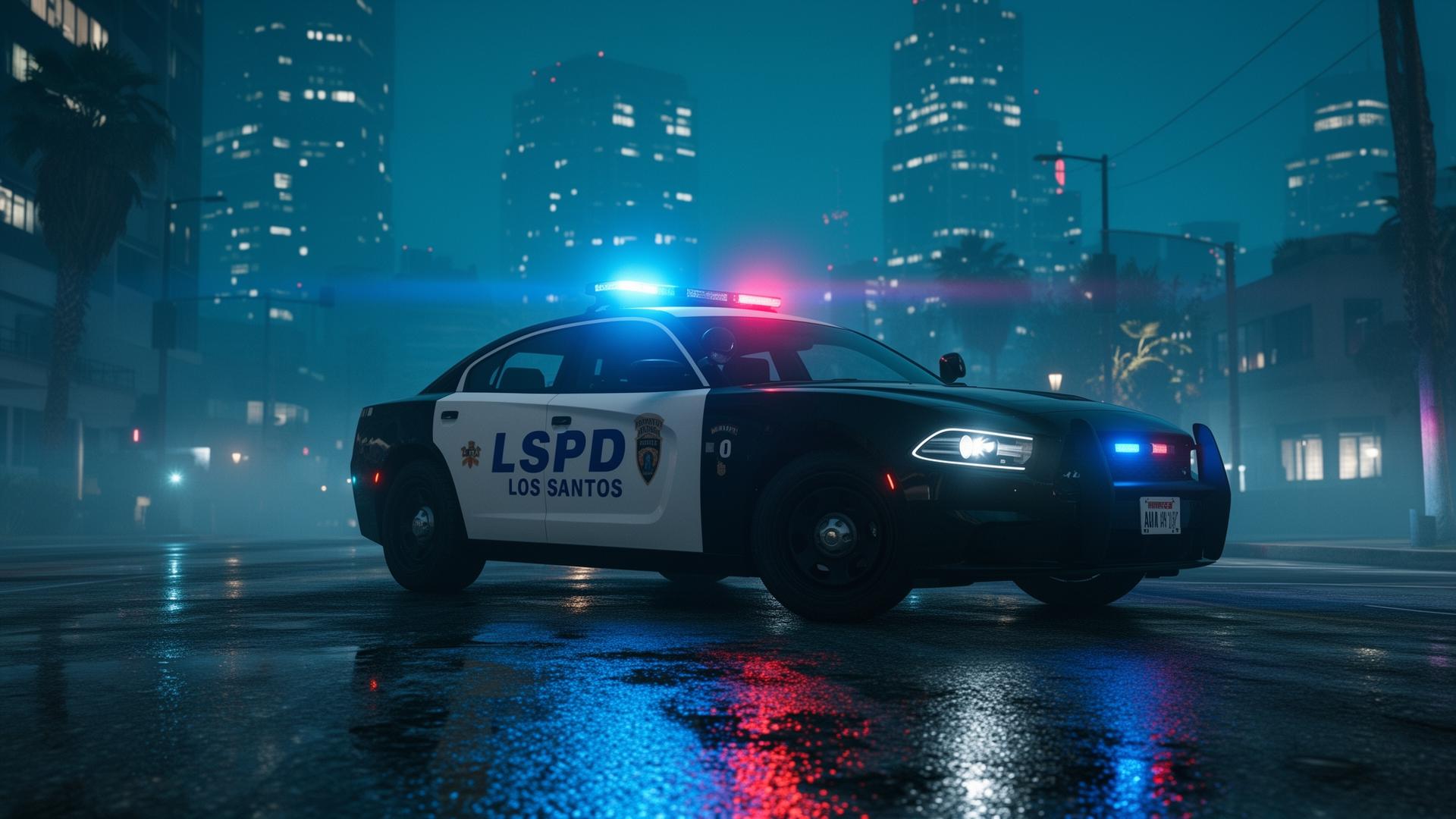 Патрульная машина LSPD RPD FiveM